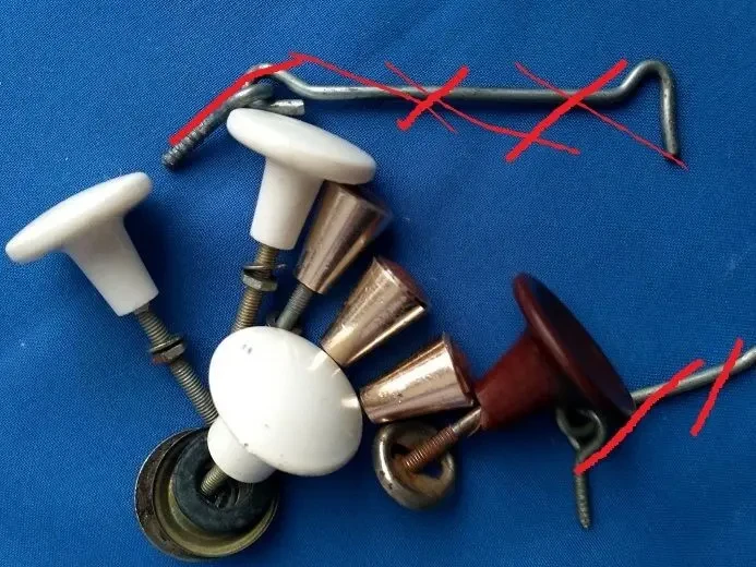 Инструмент новые ручки  крючки для мебели дома  дачи разныее, рариь 7