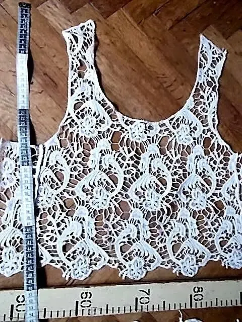 Ткань гипюр ришелье красота под старину  для рукоделия 7