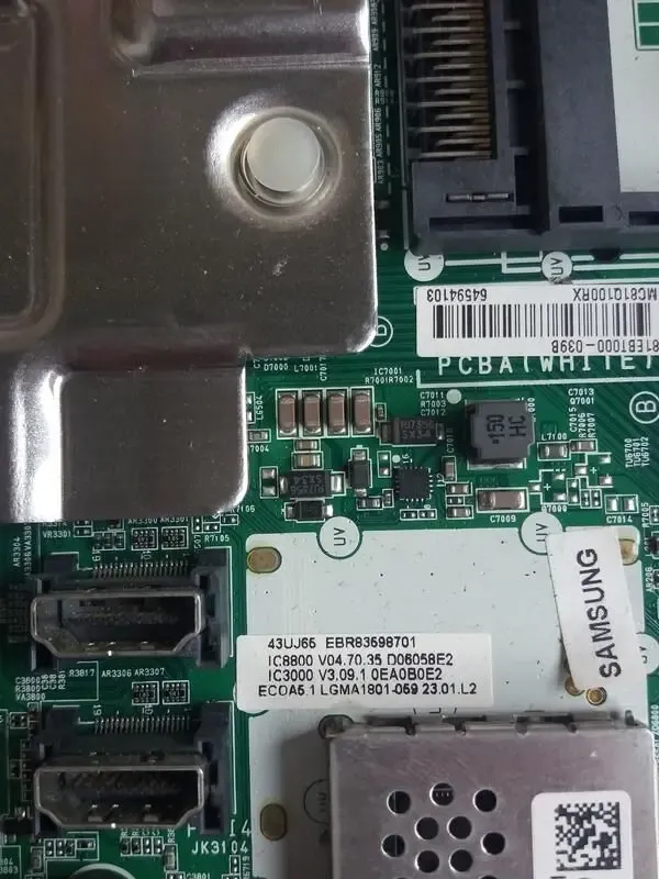Материнська плата eax67166104(1.0), ebr83598701 до тв lg 43uj670v 2