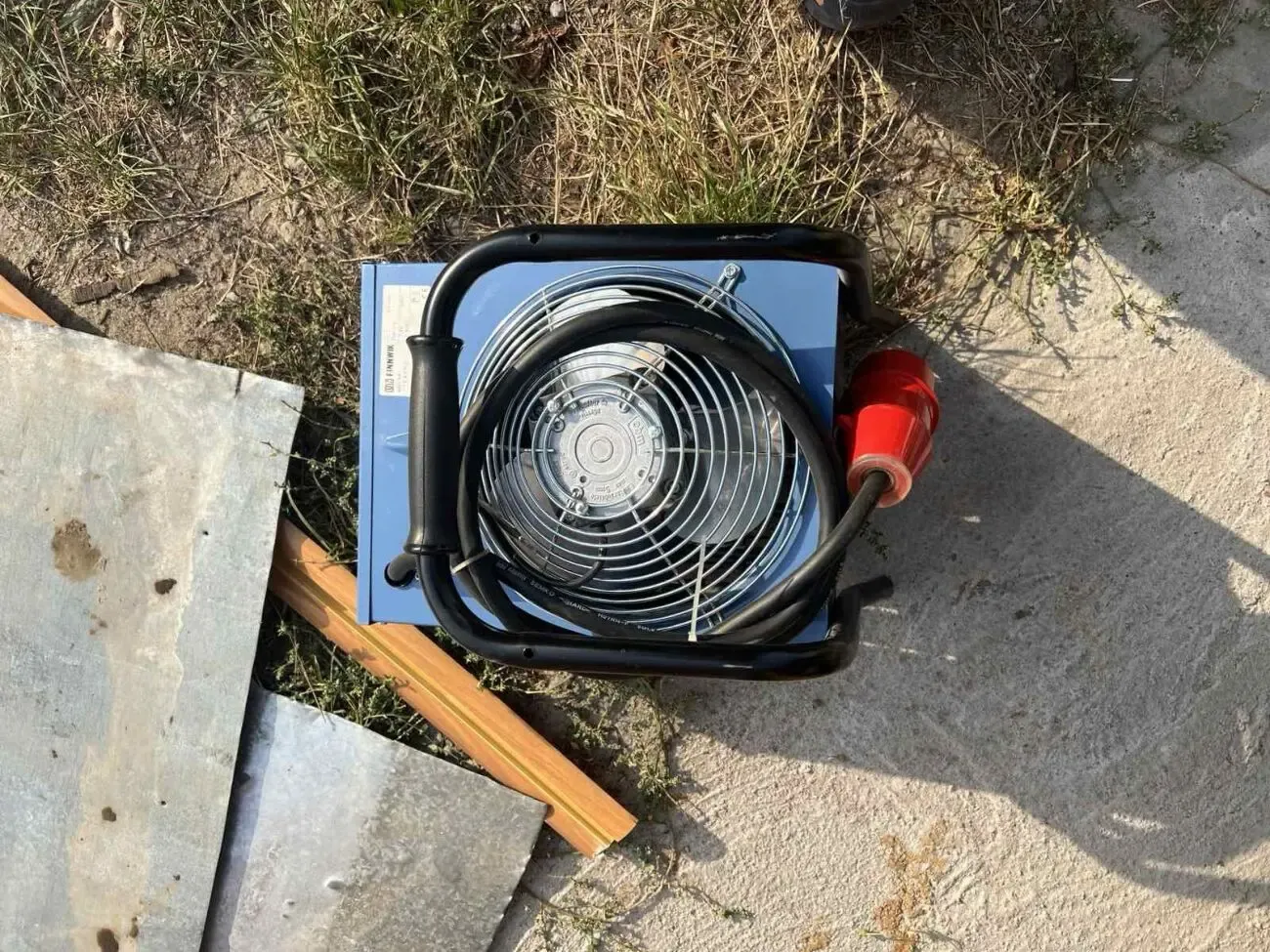 Електрична теплова гармата 2