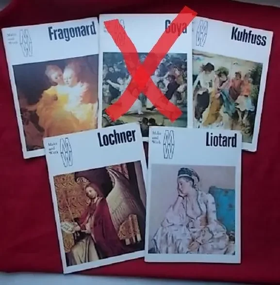 Фрагонар Fragonard Maler Und Werk 1 Dresden, 1989  Художник и работ 9