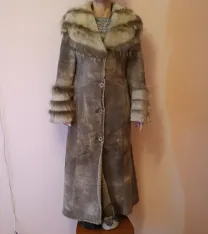 шуба дебленка