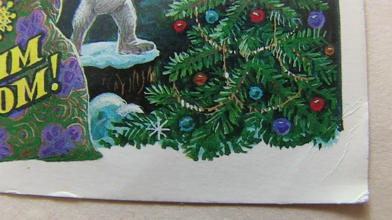 Открытка С Новым годом. Зарубин. 1984 г. дед мороз, заяц 7 фото 3