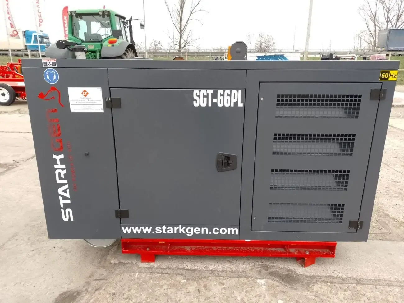 Генератор дизельний STARKGEN SGT-66PL (60 кВа)