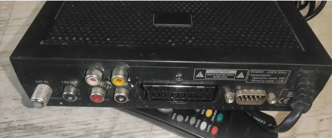 Ресивер тюнер спутниковый Orton X80 б/у 3