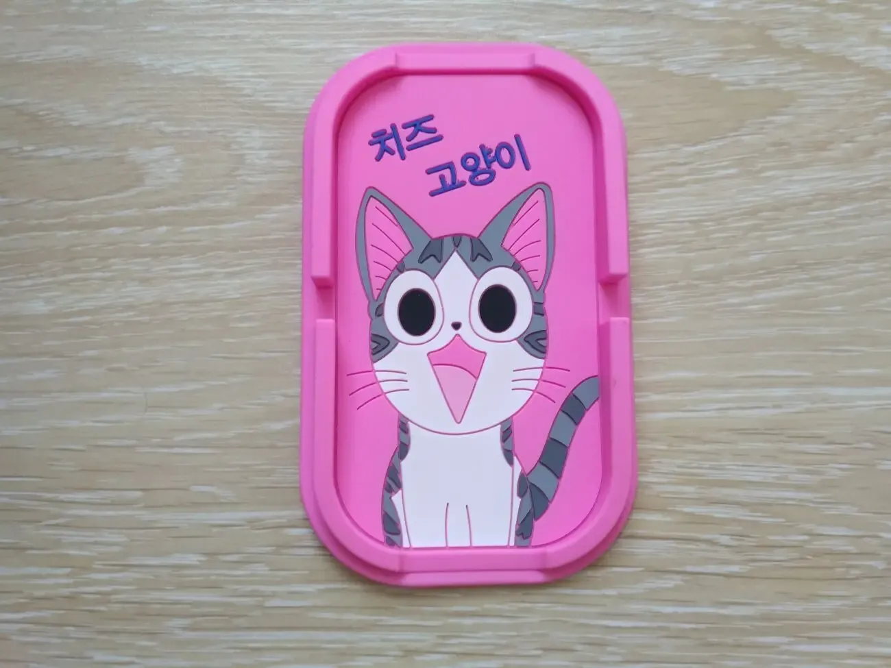 Коврик с бортиком на торпеду Котик антискользящий