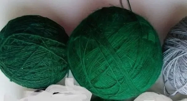 Пряжа нитки ассорти цветов, разных фактур, общий вес 765 грамммм 6