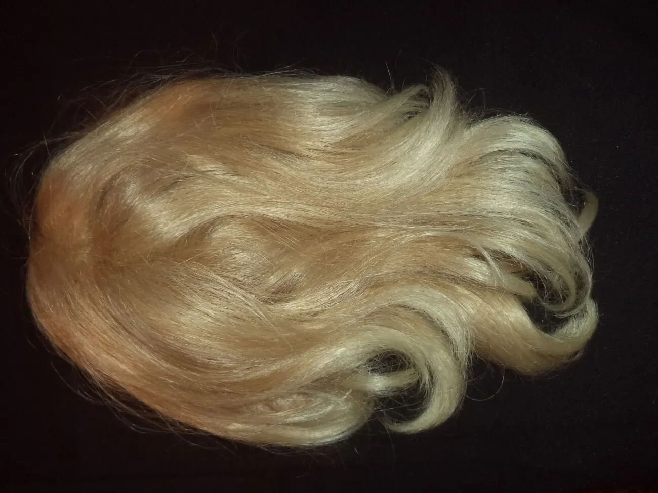 Шиньон объемный натуральный блонд 4