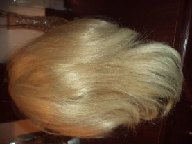 Шиньон объемный натуральный блонд