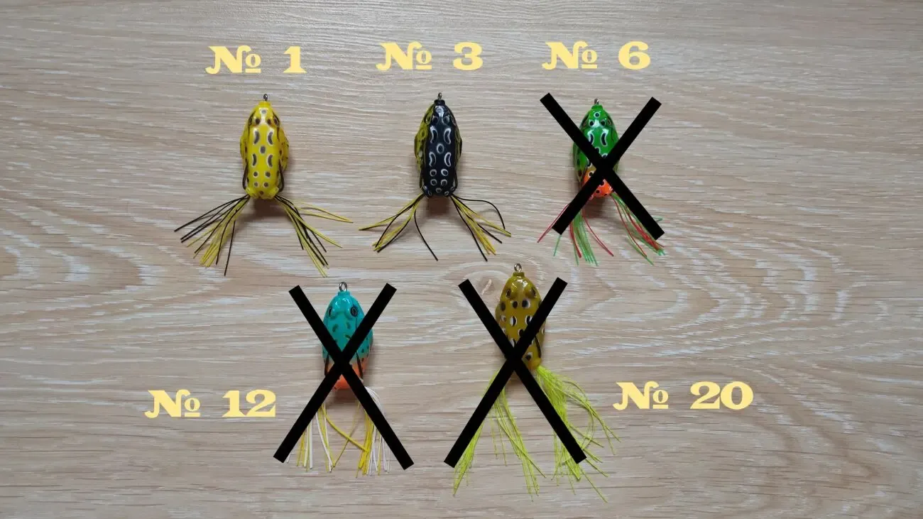 Воблер Лягушка жабка Не цепляется за траву на щуку