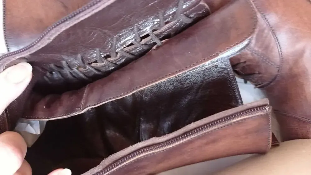 Модельные ботинки, ботильоны, полусапожки Vero Cuoio Италия р. 40 Кожа 8