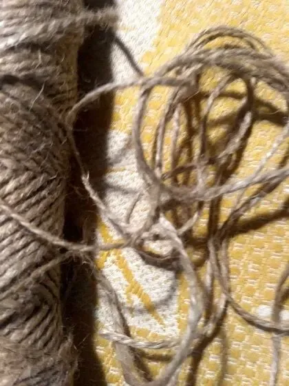 Шпагат шнур веревка натуральная конопляная