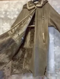 Дублянка натуральна OzTemer довга 54-56р Стан новий