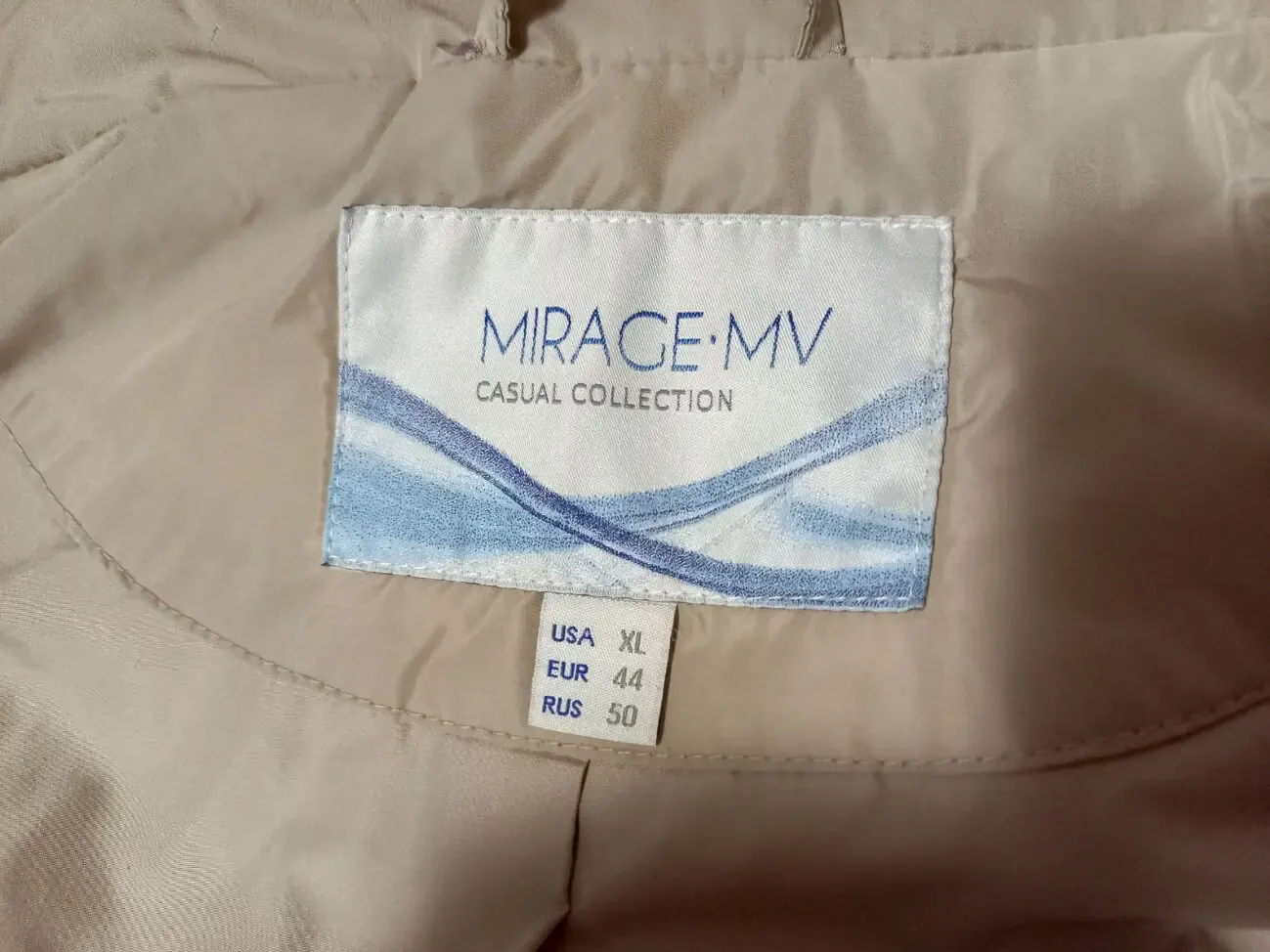 Пуховик пух/перо MIRAGE-MV середня довжина 50-52р з натур хутром 9