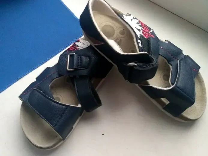 Туфли босоножки легкие на липучке Chicco 8