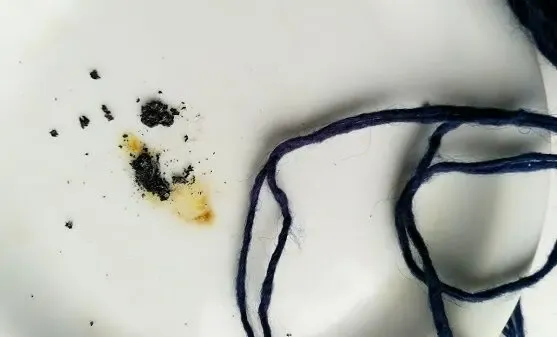 Пряжа нитки темно-синий цвет вес 255 грамм 7