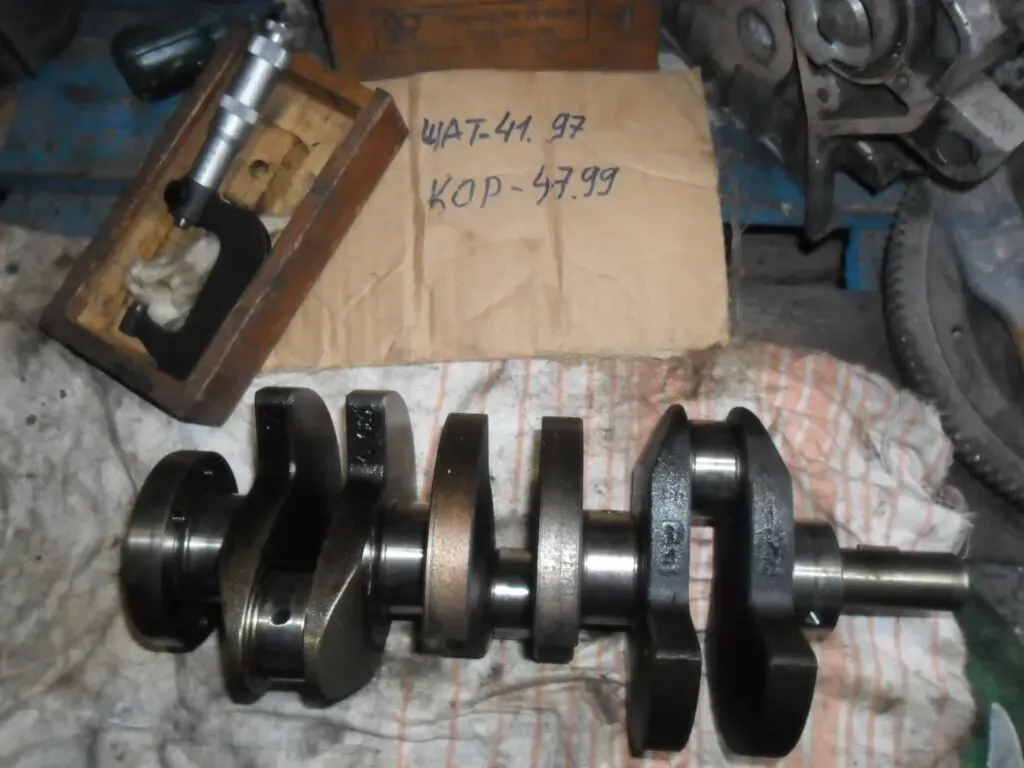 Колінвал Шкода Фабія 1.2., 12V, розмір стандарт, двигун AZQ, оригіналг 2