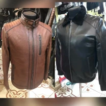 Дублянки коричневі чоловічі,натуральні,джумбо