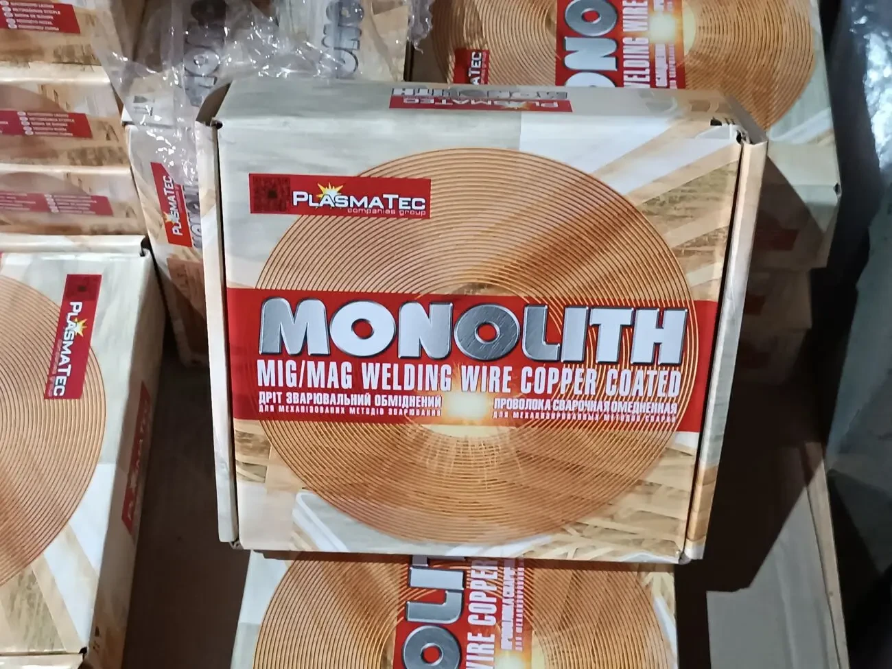 Дріт MONOLITH Св-08Г2С д. 1,2 уп 15кг (пластикова котушка) 2