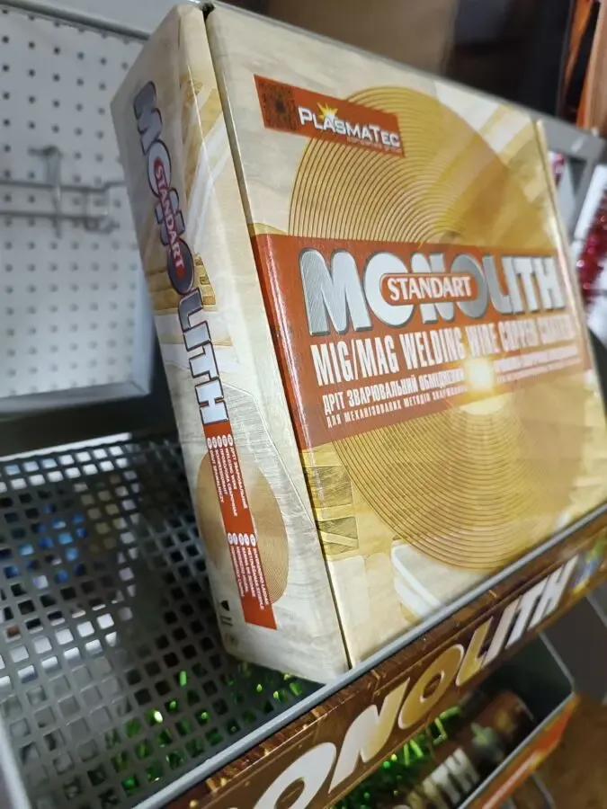 Дріт MONOLITH Св-08Г2С д. 1,2 уп 18кг (металевий каркас) 2