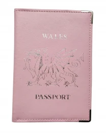 Кожаная обложка на Passport Wales