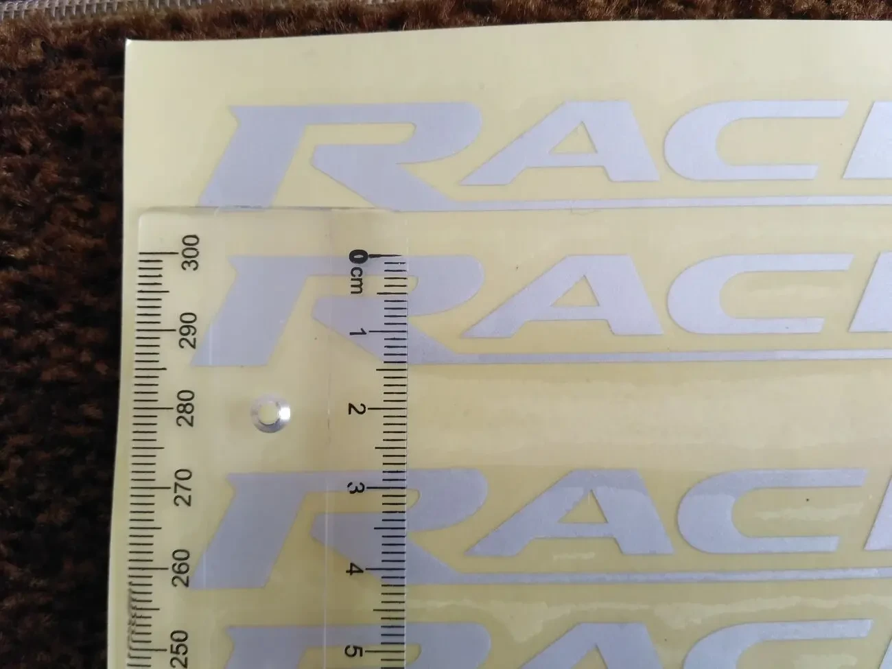 Наклейки на ручки ,дворники авто Racing Черная и Белая светоотражающа 4