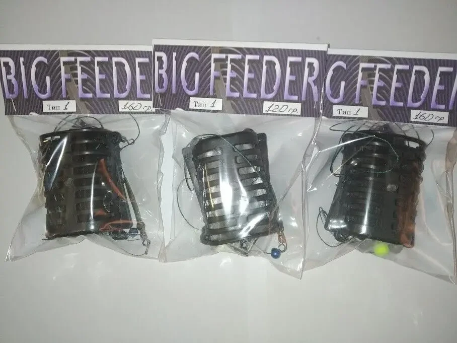 Монтаж Биг фидер , для ловли на течении