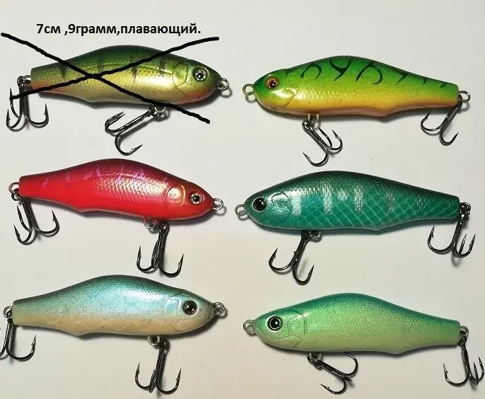 ремонт,покраска воблеров 2