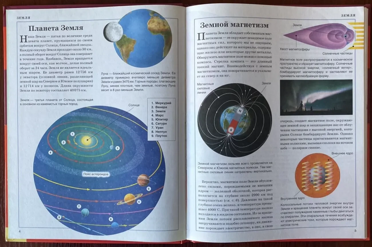 Книга Планета Земля Стив Паркер Николас Харрис 2008 год кксд 4