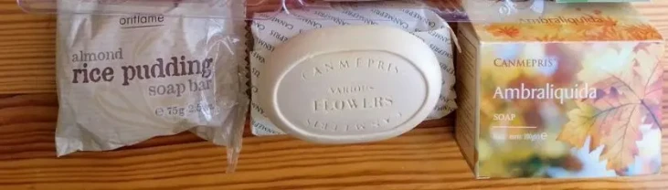 Мыло туалетное брусок орифлейм рис, амбра