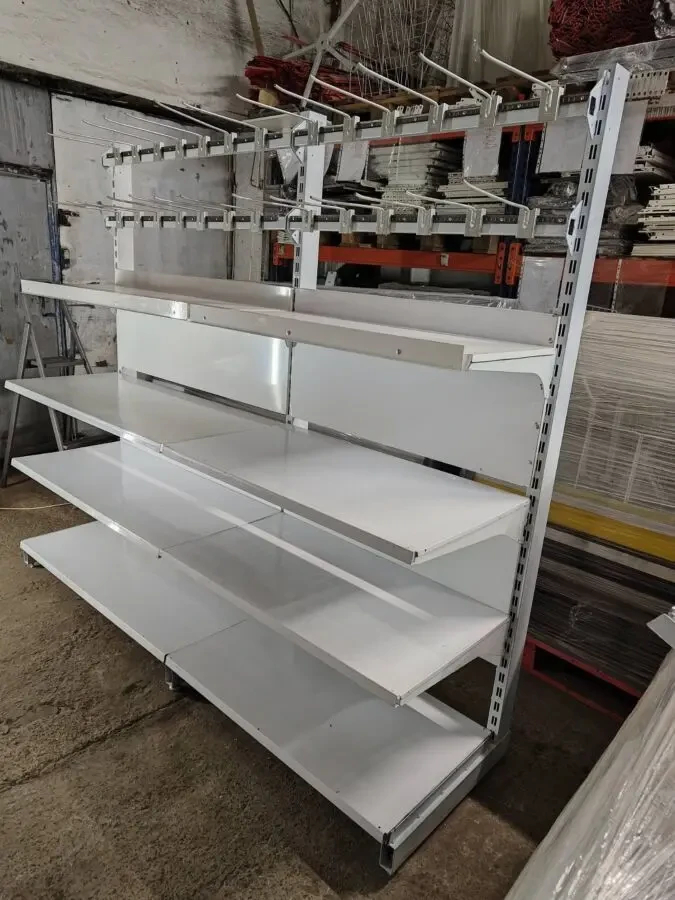 Стелажі торгові металеві, Торгові стелажі, стелажі пристінні 2