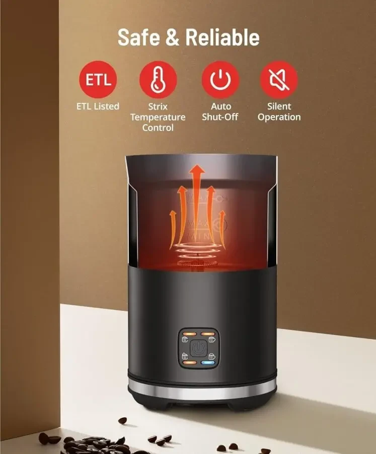 Спінювач молока PARIS RHОNE, автоматичний капучінатор 4 в 1 3