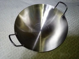 Сковорода WOK-ВОК-премиум (нерж)