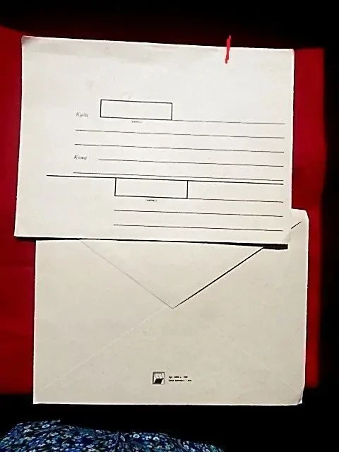 Конверт большой из ссср 1986 г. 6