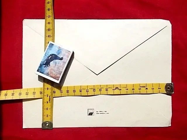 Конверт большой из ссср 1986 г. 4