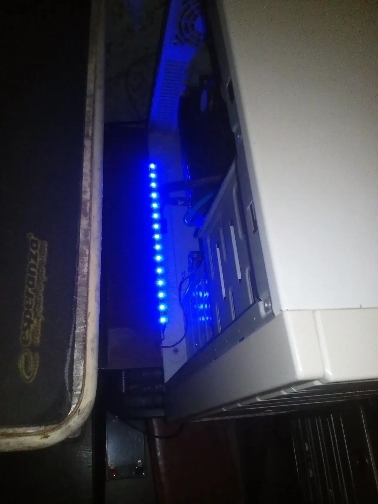 Светодиодная подсветка салона Синяя 6