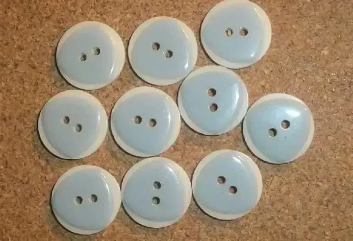 Пуговицы гудзики комбинированные  двухцветные