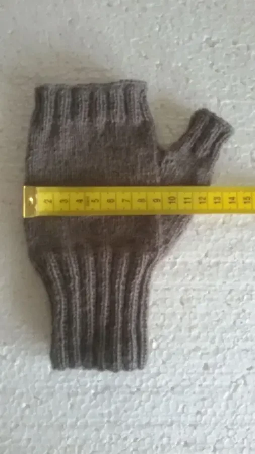 Митенки женские мохеровые. Ручная работа 3