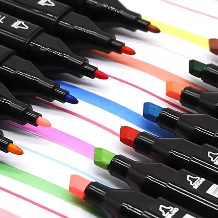 Набір двосторонніх скетч-маркерів для малюванняTouch 4