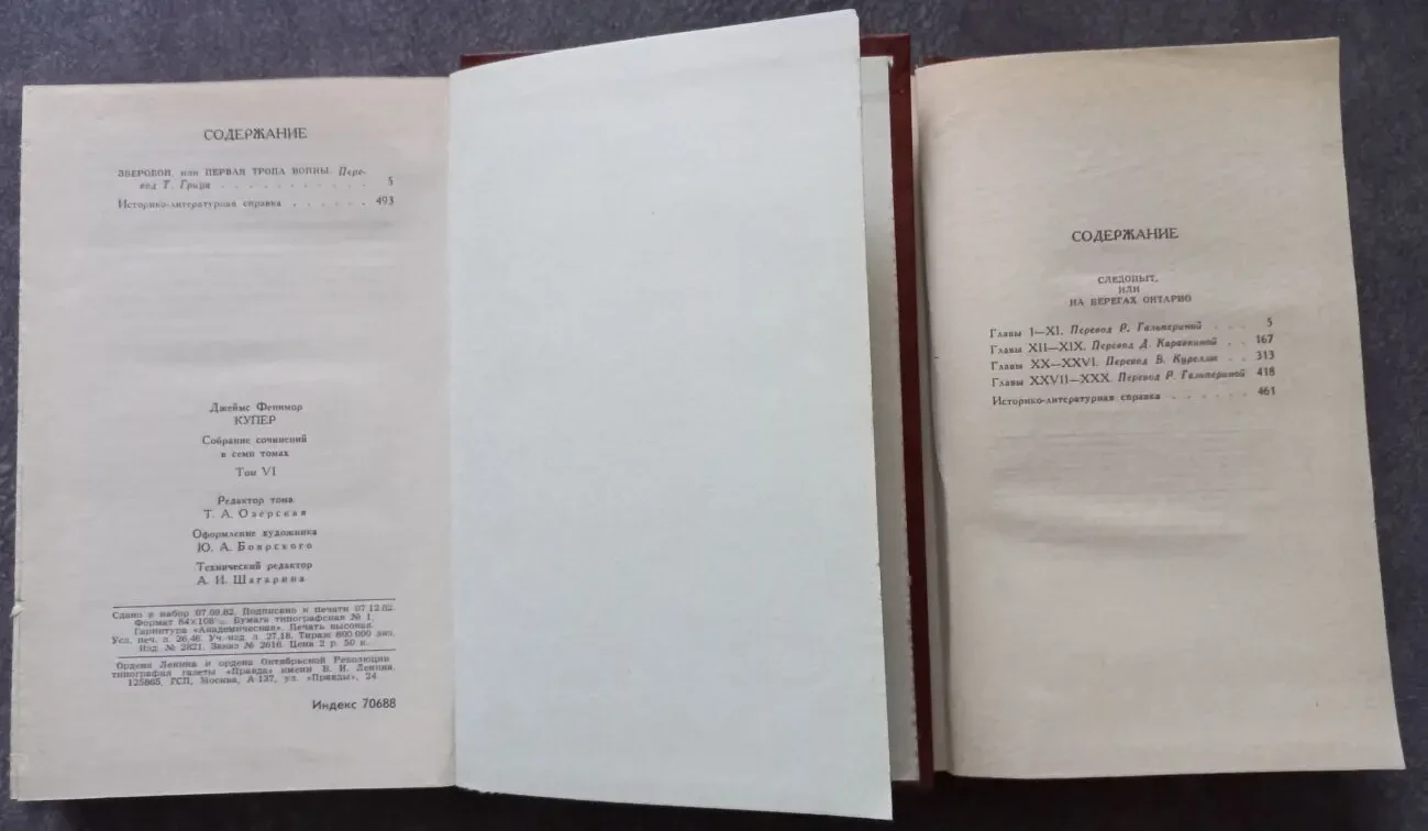 Джеймс Фенимор Купер. Собрание сочинений в 7 томах 6