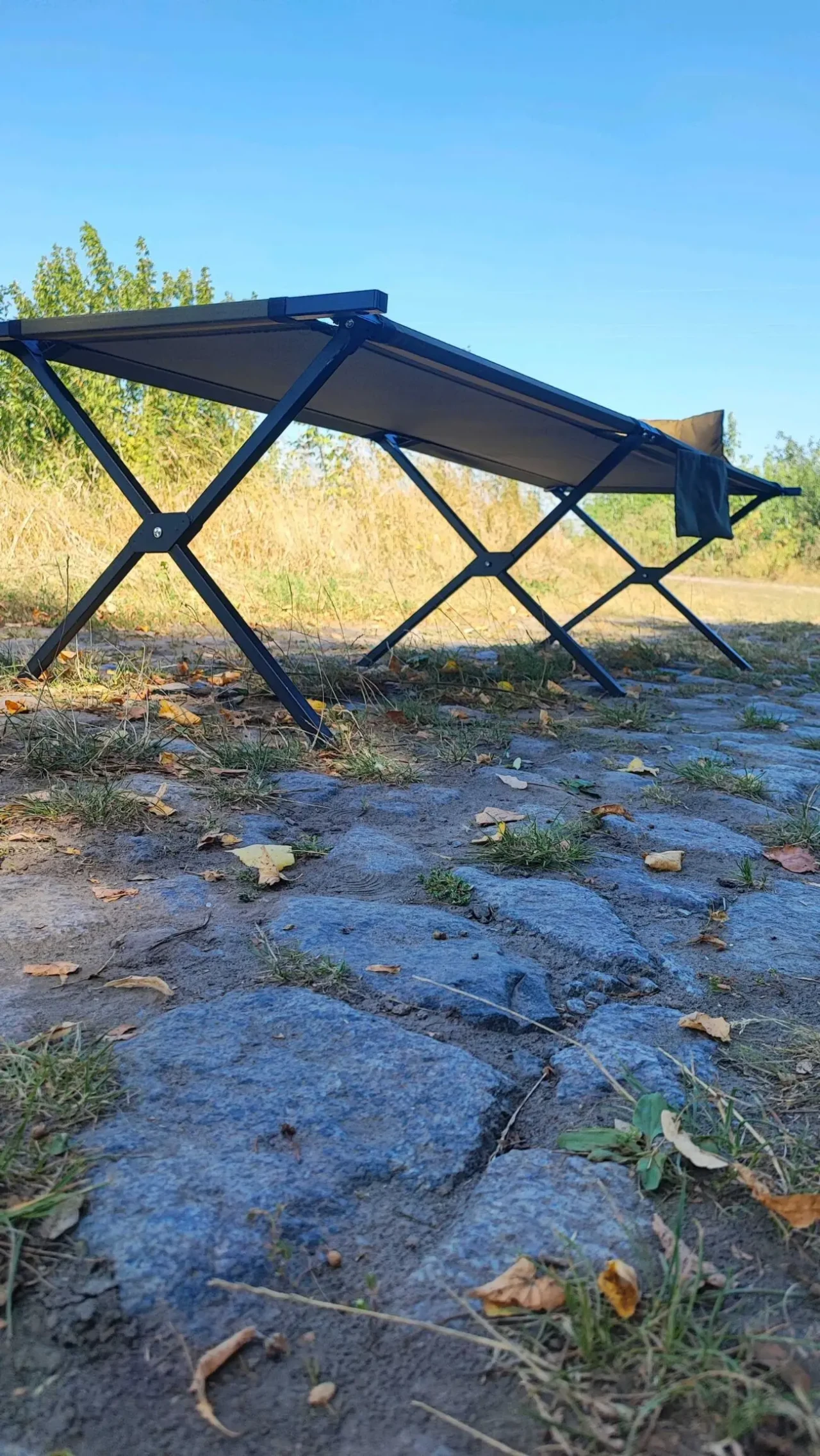 Розкладушка посилена колір Хакі 5