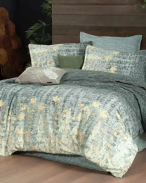 Полуторний комплект постільної білизни з фланелі.