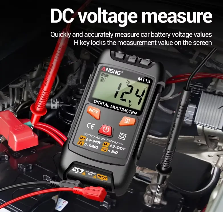 Мультиметр ANENG M113 Тестер автомат высокое КАЧЕСТВО и ТОЧНОСТЬ 4