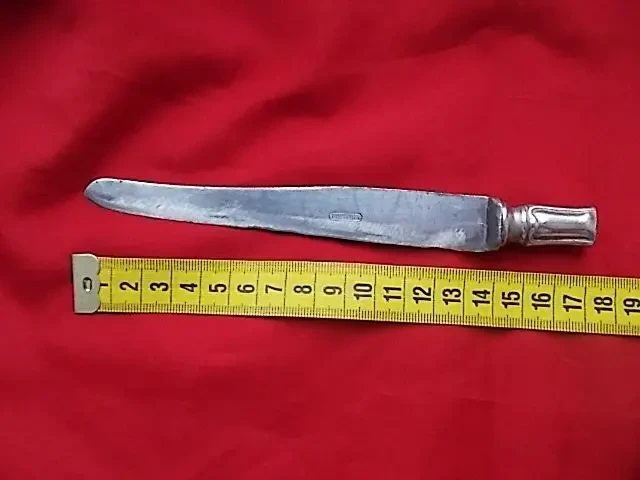 Нож Rostfrei с серебром 800 пробы , кусок 9