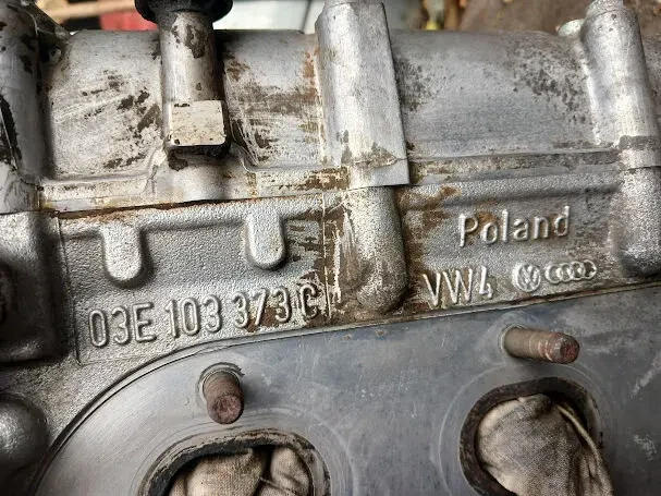 Головка блока Шкода Фабія 1.2., 12V, двигун AZQ, оригінал 03E103373C 3