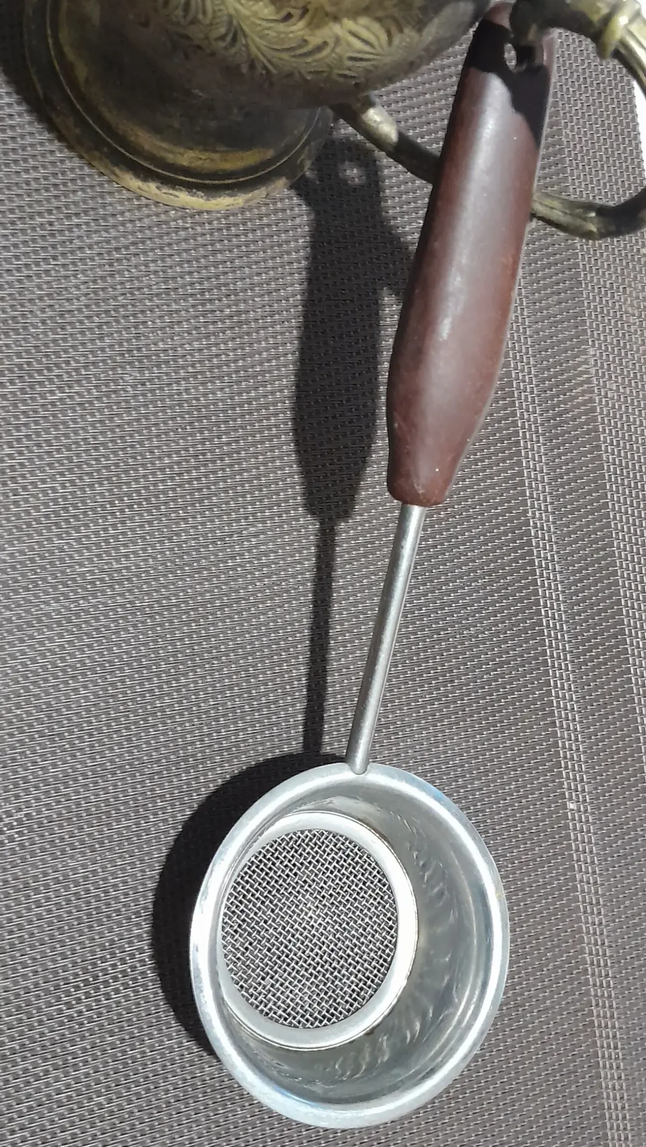 Ложка-ситечко из отличной нержавеющей стали. Ретро 3