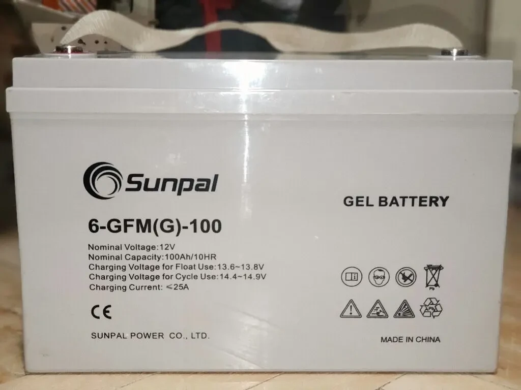 Гелевый аккумулятор 12V 100A для инвертора, сигнализации, освещения. 2