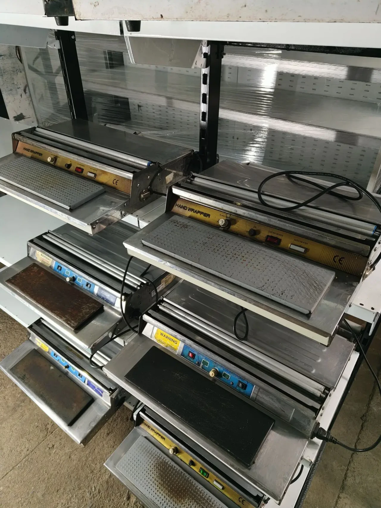 Гарячий стіл для стрейч плівки, пакувальник, пакувальний стіл 2