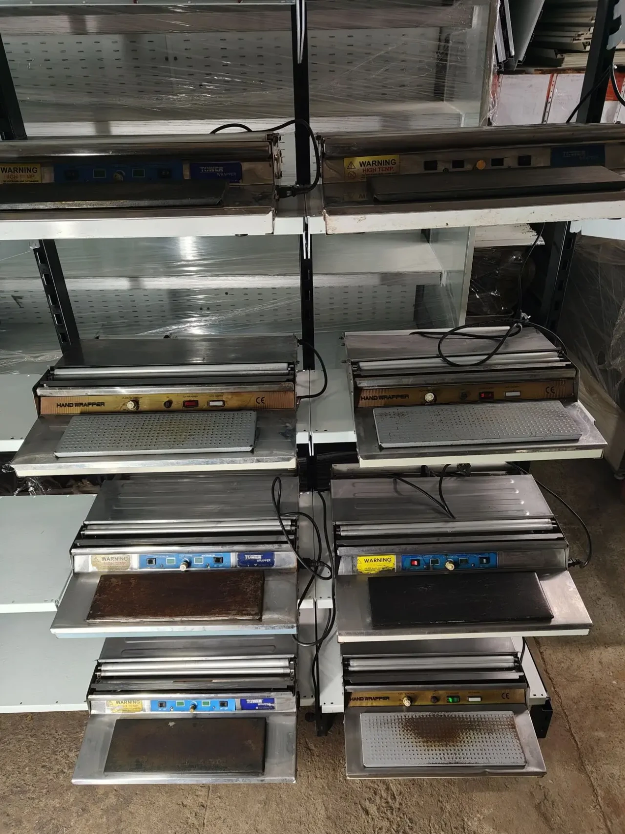 Гарячий стіл для стрейч плівки, пакувальник, пакувальний стіл 7