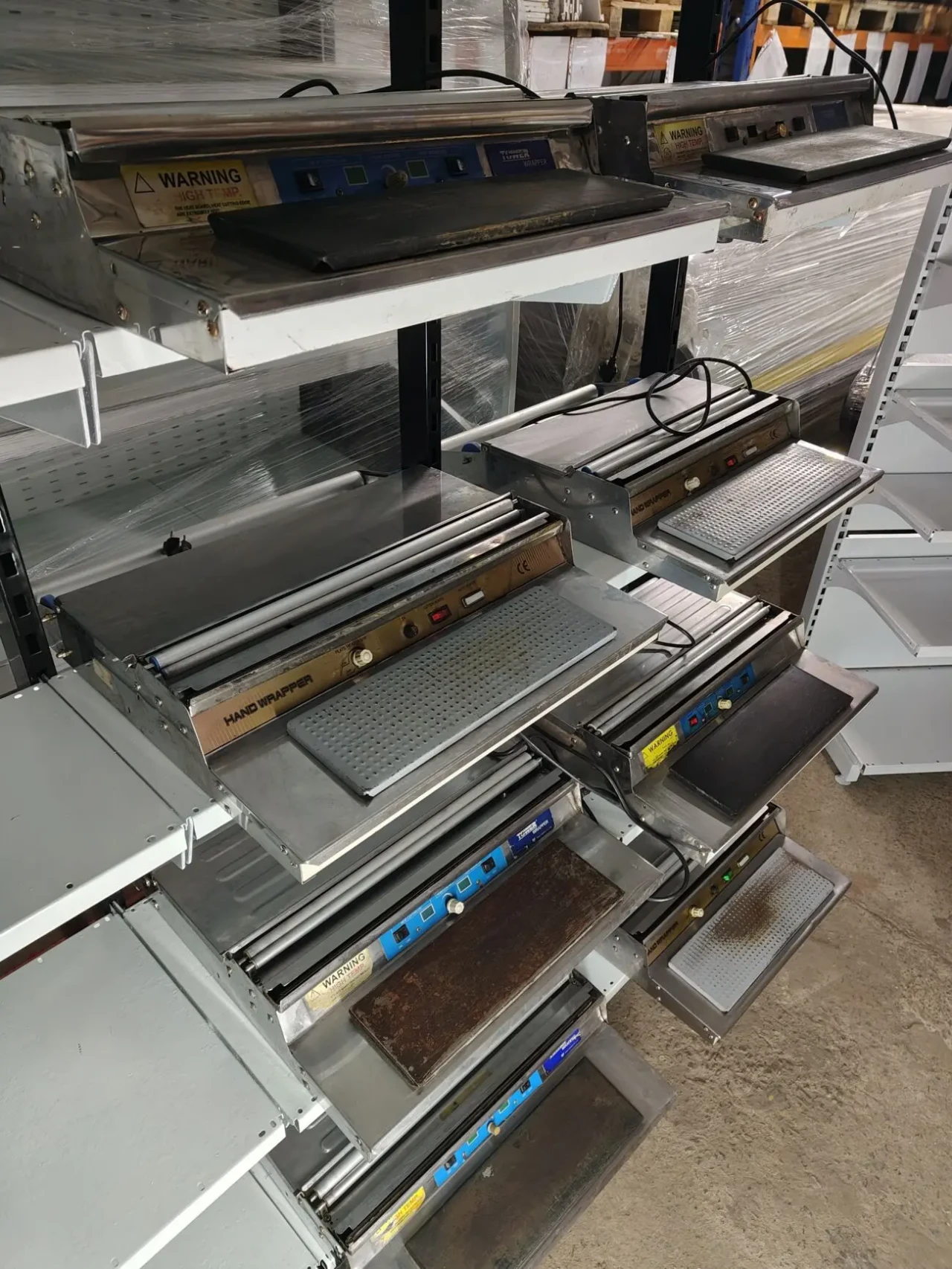 Гарячий стіл для стрейч плівки, пакувальник, пакувальний стіл 6